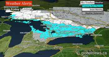 Freezing rain expected to hit parts of Ontario hard, including Toronto