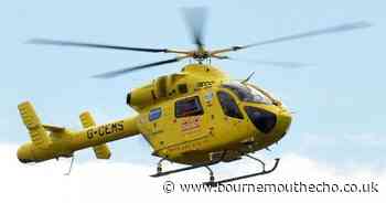 Patient taken to hospital after air ambulance landed in Poole