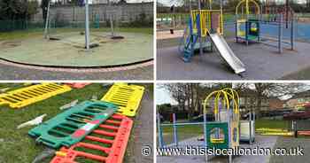 Beckenham kids take matters into their own hands to fix decayed playground