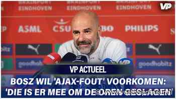 Bosz wil Amsterdammers mes op de keel zetten: 'Dat durf ik te stellen over Ajax'