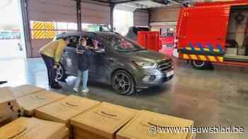 Brandweer verwent lekkerbekken met drive-thru