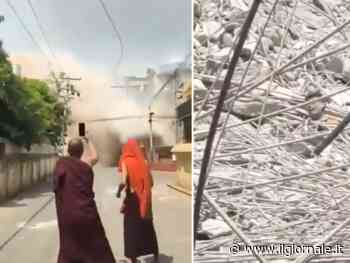 Myanmar, sisma di magnitudo 7.7. Si temono centinaia di morti, bimbi sotto le macerie