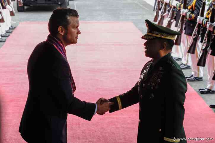 Hegseth tells Philippines the Trump administration will ramp up deterrence against China threat