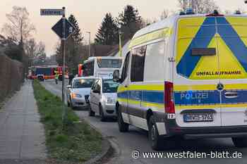 Kind in Bad Oeynhausen von Bus erfasst und lebensgefährlich verletzt