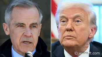 Trump and Carney hold talks over US-Canada trade war tensions