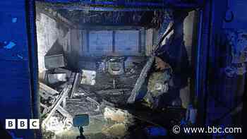 Tumble dryer fire spreads through home and next door garage