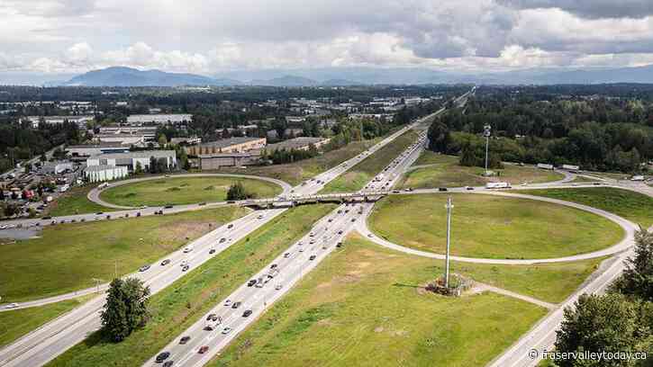Overnight closures planned on Highway 1 near Langley for bridge sign removal