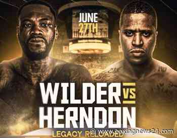 Deontay Wilder faces Tyrrell Anthony Herndon on June 27th in Wichita, Kansas