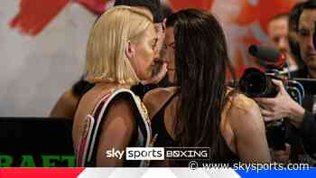 Nose to nose! Mayer and Ryan share ICE COLD face-off