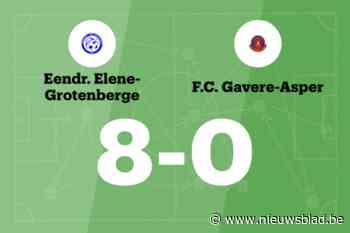 Eendracht Elene-Grotenberge laat FC Gavere-Asper kansloos