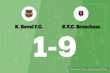 Broechem B laat Bevel B kansloos