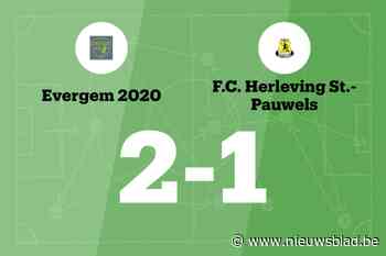 Evergem 2020 wint met doelpunt verschil tegen FCH Sint-Pauwels