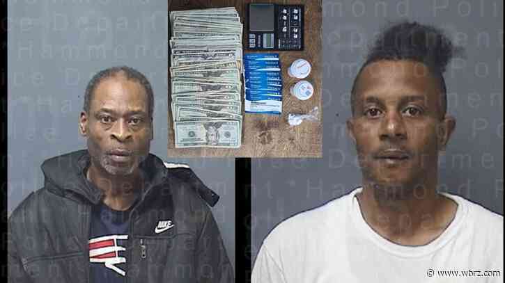 Two Hammond men arrested for allegedly selling drugs out of apartment
