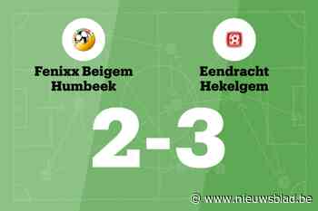 Hekelgem wint van Fenixx