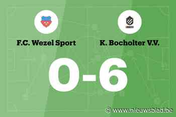 Bocholter beëindigt reeks van vijf nederlagen