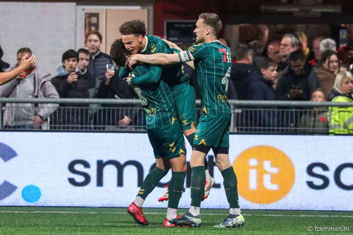 FC Emmen boekt bij MVV derde zege op rij