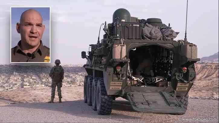Stryker armored vehicles deploy to US-Mexico border under Trump administration