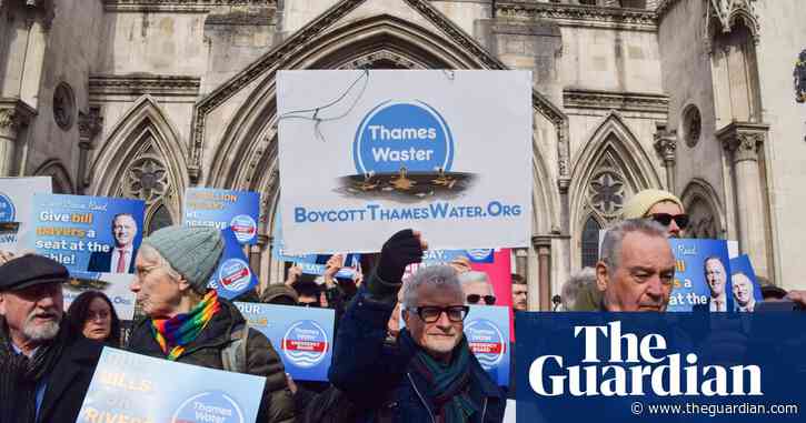 Chief finance officer of under-fire Thames Water quits £1.3m-a-year role
