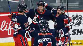 Iafallo scores twice, Hellebuyck earns 7th shutout, as Winnipeg Jets blank Devils 4-0