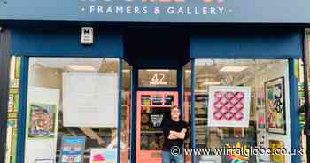 Framing shop and art gallery praised for supporting local artists