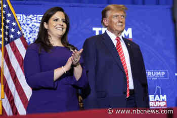 Behind the scenes of Trump's sudden move to withdraw Elise Stefanik's nomination: From the Politics Desk