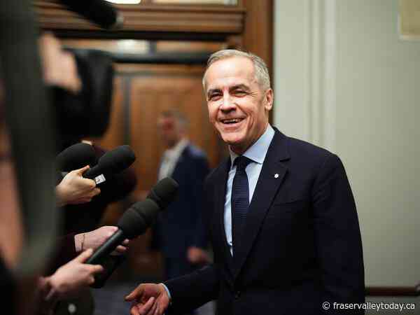 Carney campaigning in his Ottawa riding today, Poilievre in Winnipeg