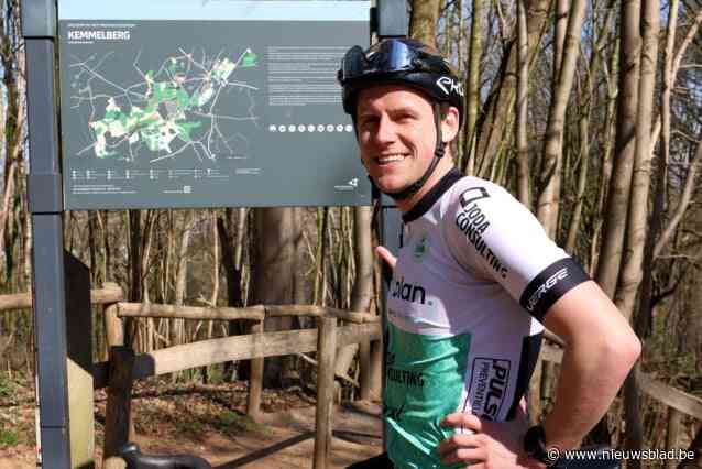 DE STRAVA-KONING. Matthias (31) maakte zich voor De Warmste Week meester van de Kemmelberg: “Mijn tip voor de profs? Vooral sneller rijden dan ik”