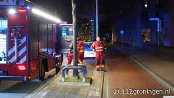 Brandweer rukt uit naar de Paterswoldseweg in Groningen