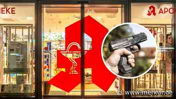 Mann bedroht Apotheker in Bayern mit Waffe – der reagiert „einfach sehr cool“ 