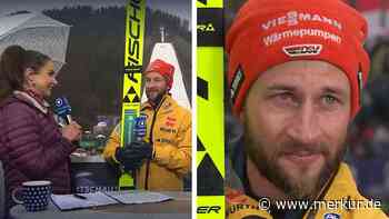 Deutscher Skisprung-Star nach Karriereende von Gefühlen übermannt