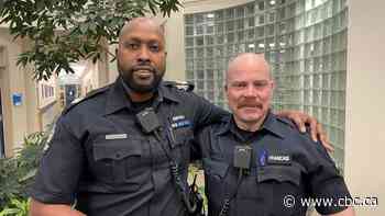 These Edmonton police officers are showing us the languages they speak