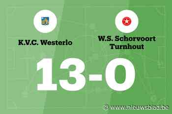 Buitengewoon veel doelpunten bij Westerlo B tegen White Star
