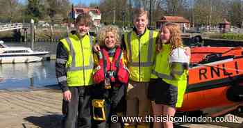 ‘Inspiring’ Teddington mum who inspired three children to volunteer with RNLI