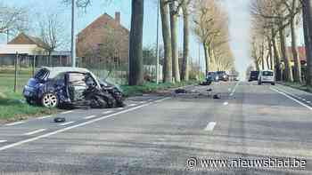 Zware klap op Tongersesteenweg in Guigoven