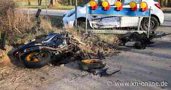 Klein Rönnau: Motorradfahrer bei Unfall lebensgefährlich verletzt
