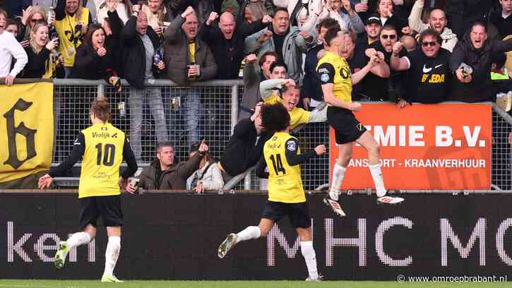 NAC redt diep in blessuretijd een punt tegen tiental van FC Groningen