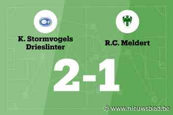 Ward Everaerts en Simon Gelin bezorgen Drieslinter B zege tegen RC Meldert