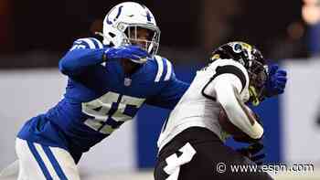 Sources: Texans add LB Speed from rival Colts