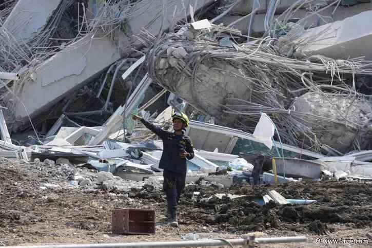 Myanmar's earthquake death toll jumps to 1,644 as more bodies are recovered from the rubble