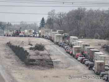 Freezing rain results in power outages and a dozen collisions along Hwy. 401