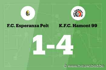 Kums scoort twee keer voor KFC Hamont 99 B in wedstrijd tegen Esp. Pelt B