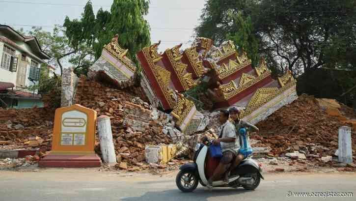 Myanmar quake death toll rises to 1,644 as resistance movement announces partial ceasefire