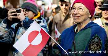 Denen protesteren tegen Amerikaanse bemoeienis met Groenland: ‘Make America... Go Away’