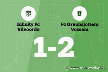 Vossem B na rust voorbij Infinity Vilvoorde B