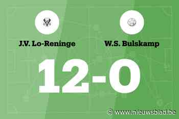 Buitengewoon veel doelpunten bij JV Lo-Reninge tegen WS Bulskamp