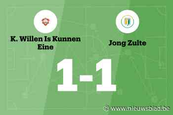 Eindelijk een punt voor KWIK Eine B