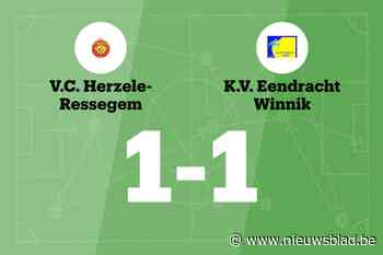 VC Herzele-Ressegem B beëindigt de zegereeks van Eendracht Winnik B