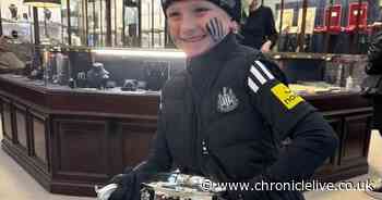 Meet the Newcastle United super-fan six-year-old who held Carabao Cup before celebrations