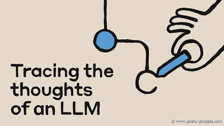 Tracing The thoughts of AI : How Large Language Models Learn and Decide