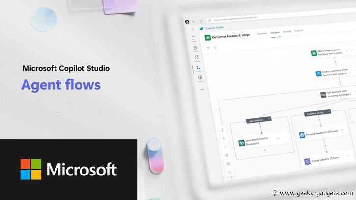 Microsoft  Agent Flows in Copilot Studio